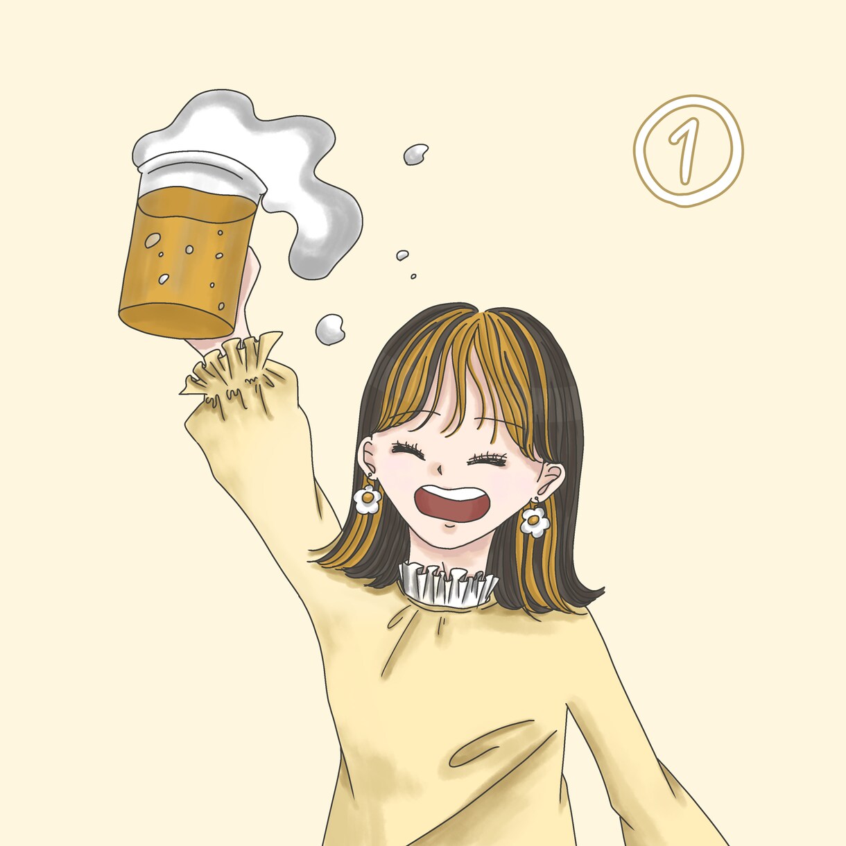 SNSアイコンイラスト作成します 丁寧なヒアリングと書き込みでお気に入りの１枚を提供します^^ イメージ2