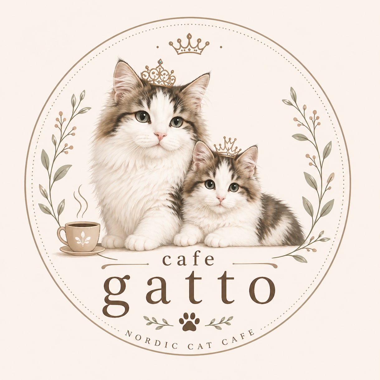 やさしくかわいい名刺やロゴ、メニュー表を作ります 女性・小さなお店に寄り添う、やさしいロゴや名刺、メニュー表 イメージ1