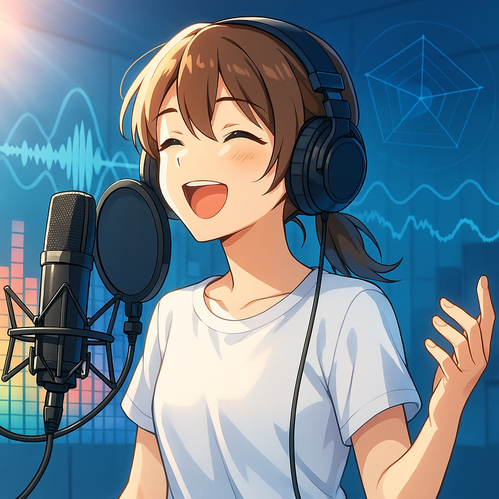 あなたの声を解析します レッスンに、可視化を。説明じゃ伝わらない。／数値とレーダーで イメージ1