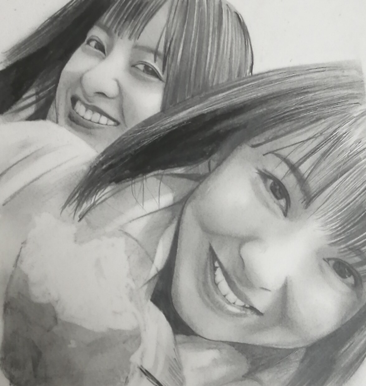 鉛筆画でリアルな似顔絵を描きます 写真ではなく絵で思い出を作ります！ イメージ8