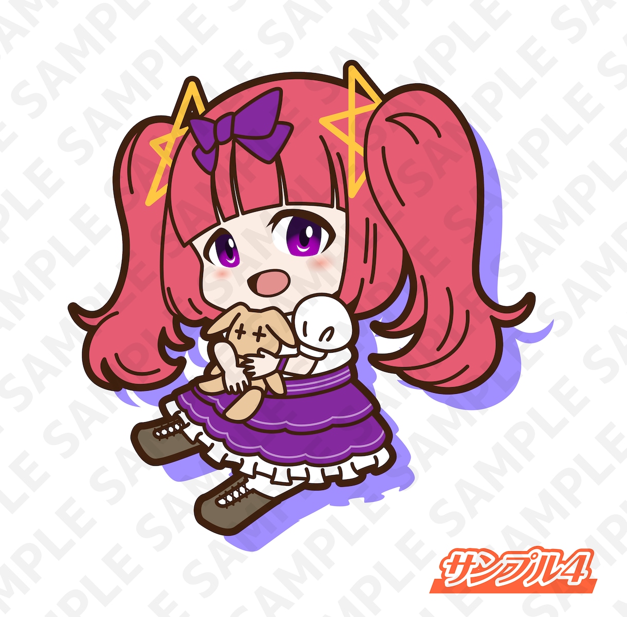 イキイキとしたチビキャラ描きます あなたのイメージをめっちゃかわいいイラストに！ イメージ4