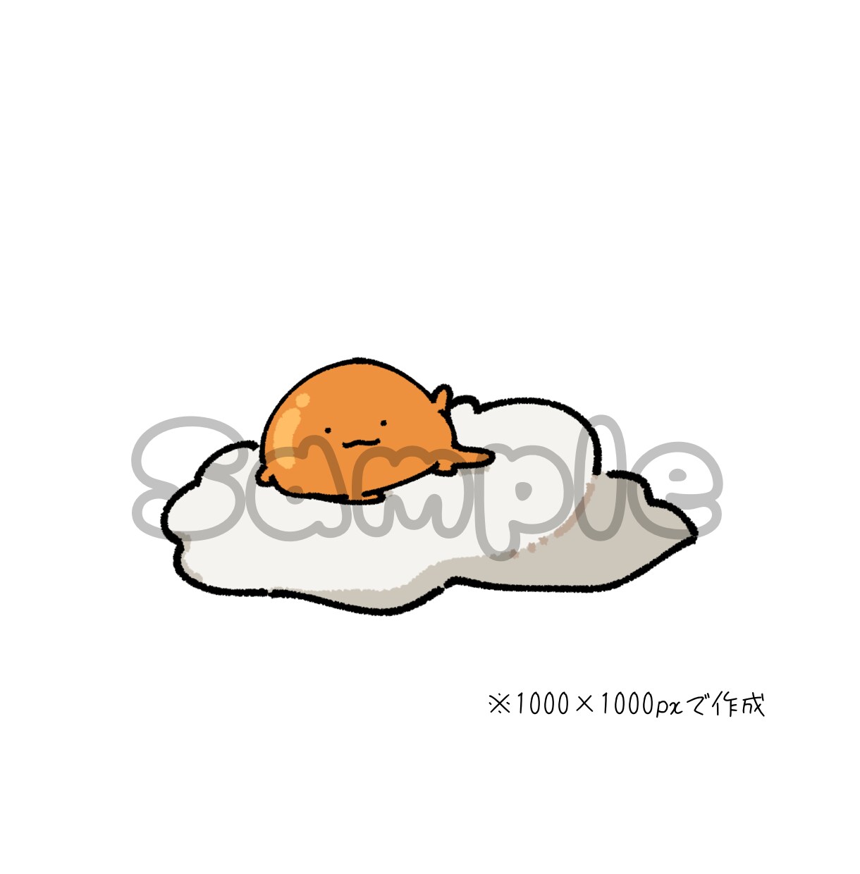 ゆる〜いイラスト制作します 商用利用可能！SNSアイコンやグッズなどにどうぞ イメージ7