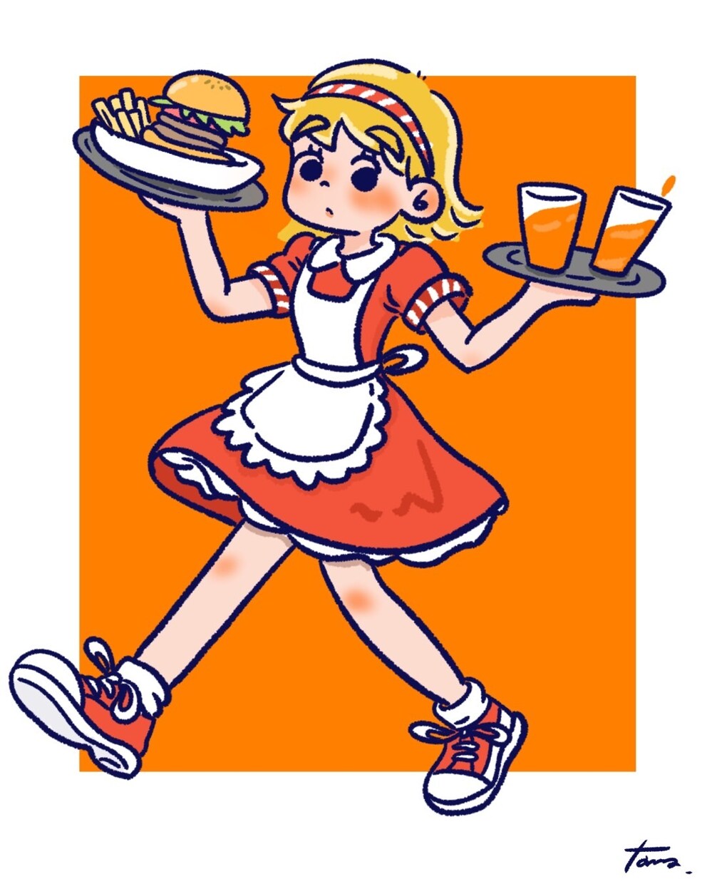 修正無料/最短３日！似顔絵アイコン描きます あなたの魅力を引き出す、ちょっぴりポップな似顔絵を描きします イメージ4
