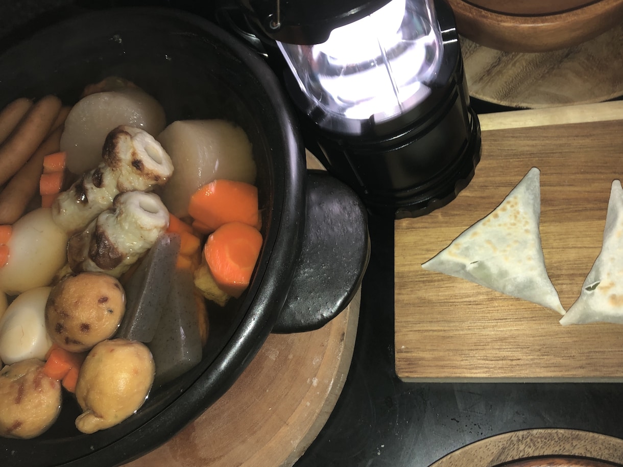 流行りのほっこりキャンプ飯1泊2日分教えます インスタで流行っている秋キャンプ料理の夜、朝ご飯のレシピ イメージ3