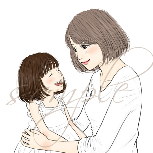 個人・商用可◎ほんわかあったかいイラストを描きます アイコン、挿絵、プレゼントにも◎ イメージ5