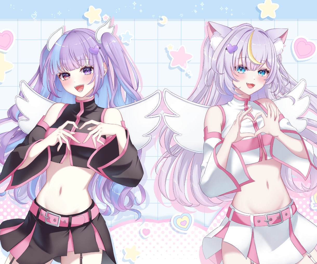 ご希望に沿ったイラストを制作致します 様々な用途に対応します！配信、MV、歌ってみたなどetc イメージ1