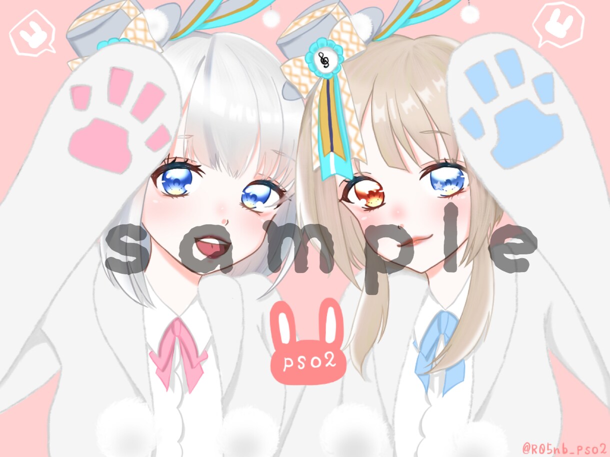 SNS等に使えるアイコン描きます お気軽に頼めるサービスを目指しております イメージ2