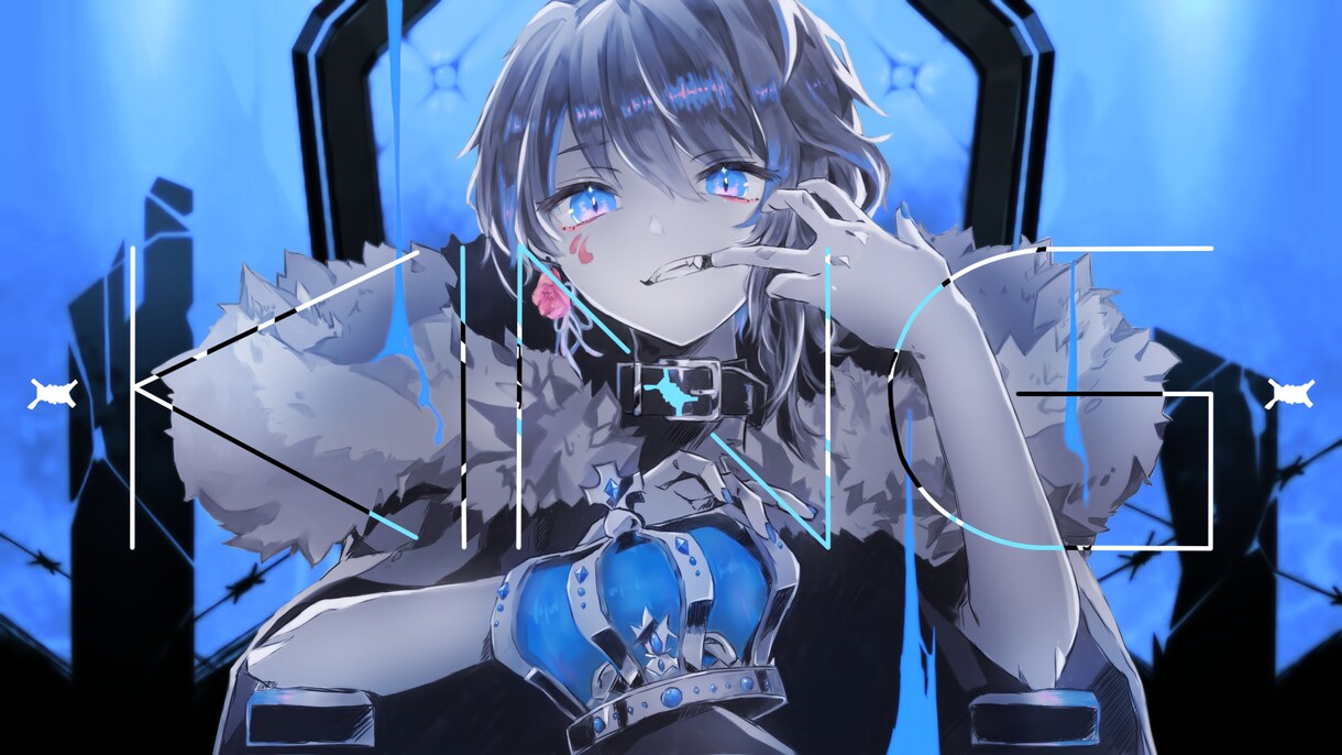 歌ってみたイラスト描きます 歌ってみた動画用に曲に合わせたイラストを描きます イメージ1