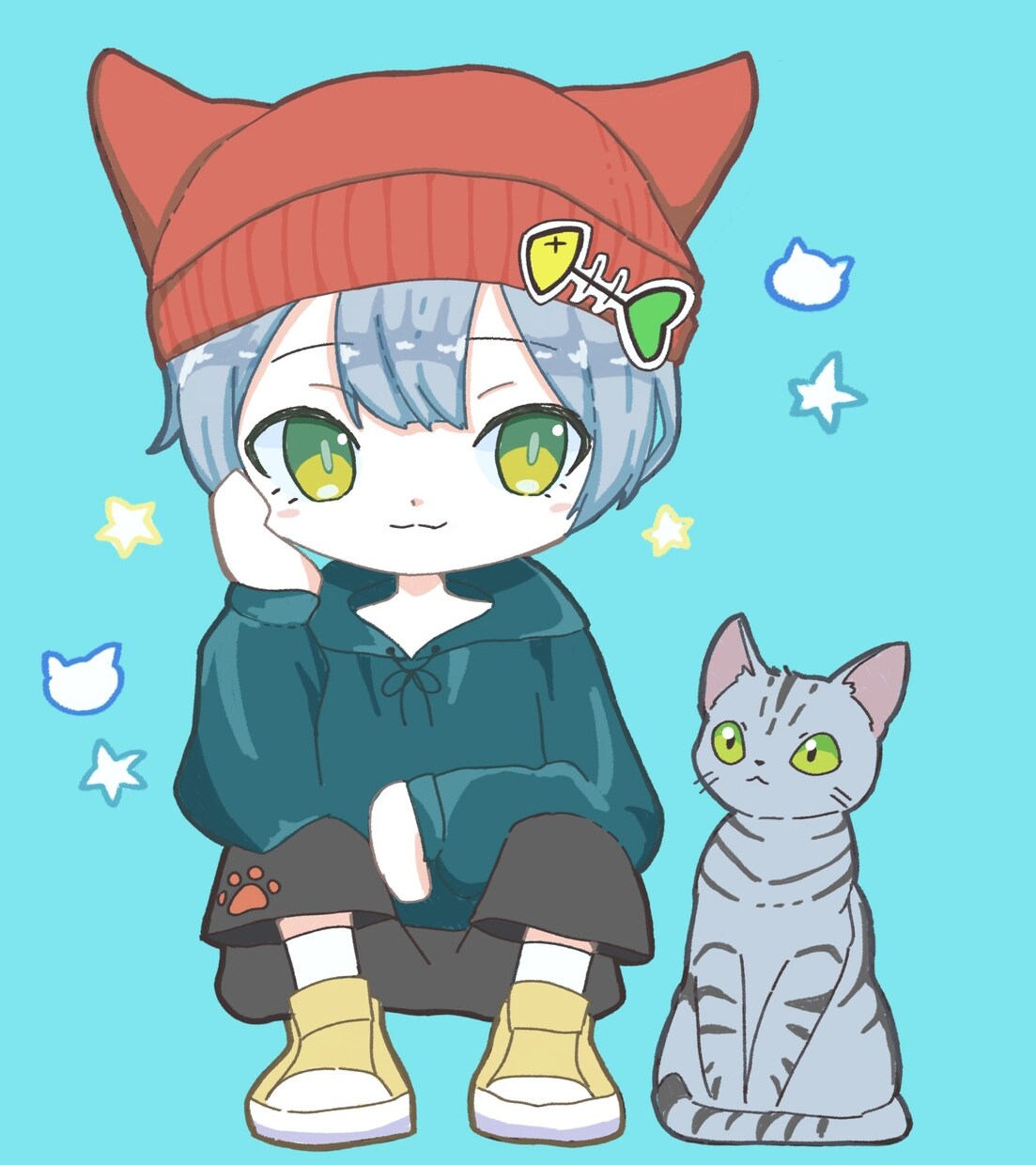 アイコンにぴったり！ポップなイラスト制作します アイコンや自分のグッズなどに使えるイラストを制作します！ イメージ2