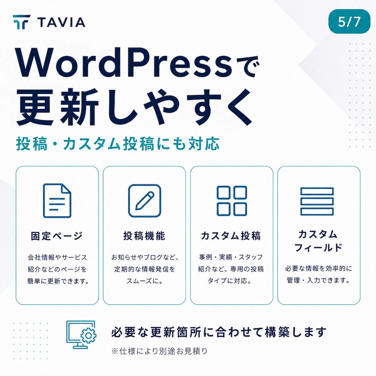 支給デザインからWordPressサイト構築します 制作会社・デザイナー向け｜支給デザイン対応 イメージ5
