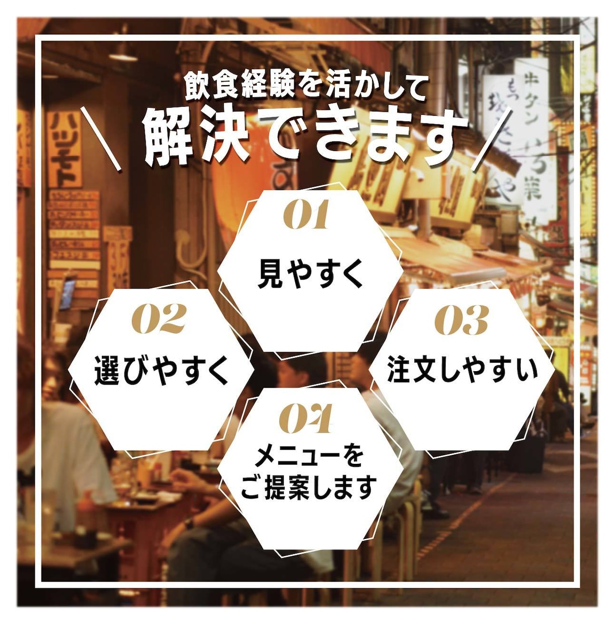 飲食店向けポスターを制作します お店の魅力が伝わるポスターをご提案 イメージ5