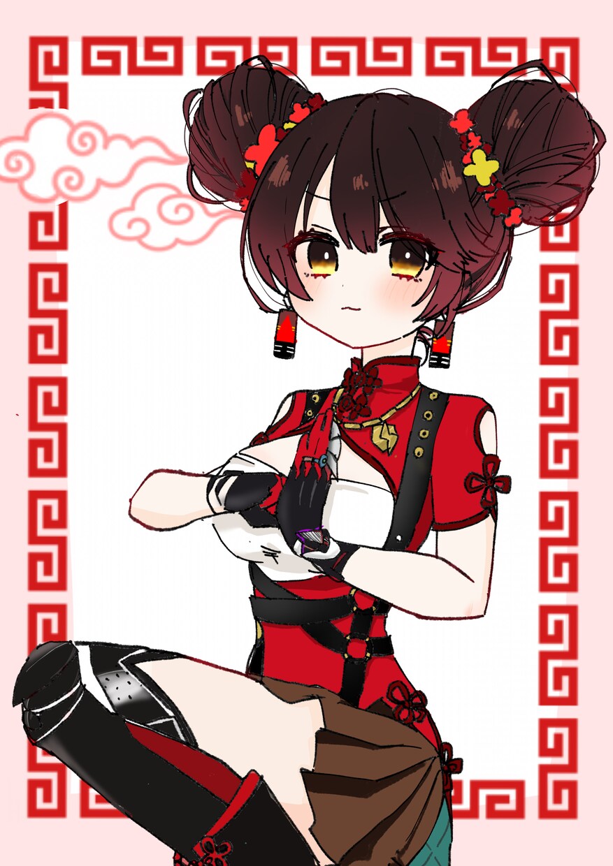 キュートな女の子のイラスト描きます VTuberさんにおすすめ！可愛さに全振りしたイラストです！ イメージ4