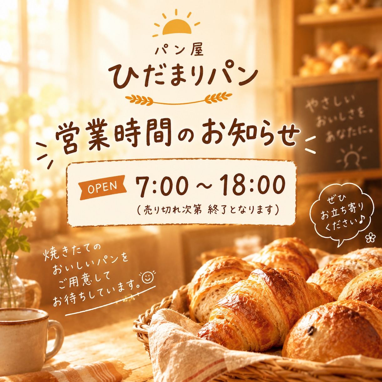 お店のインスタ用画像をAIで作ります 温かい雰囲気で、お店らしさが伝わる画像をお届け イメージ3