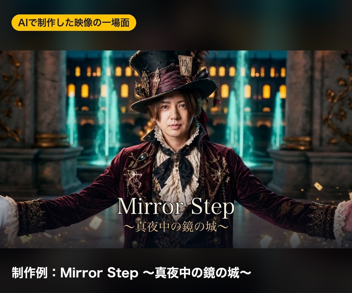 作詞・作曲から映像まで1曲まるごと作ります 歌う人・踊る人が主役のオリジナル曲と映像 イメージ2