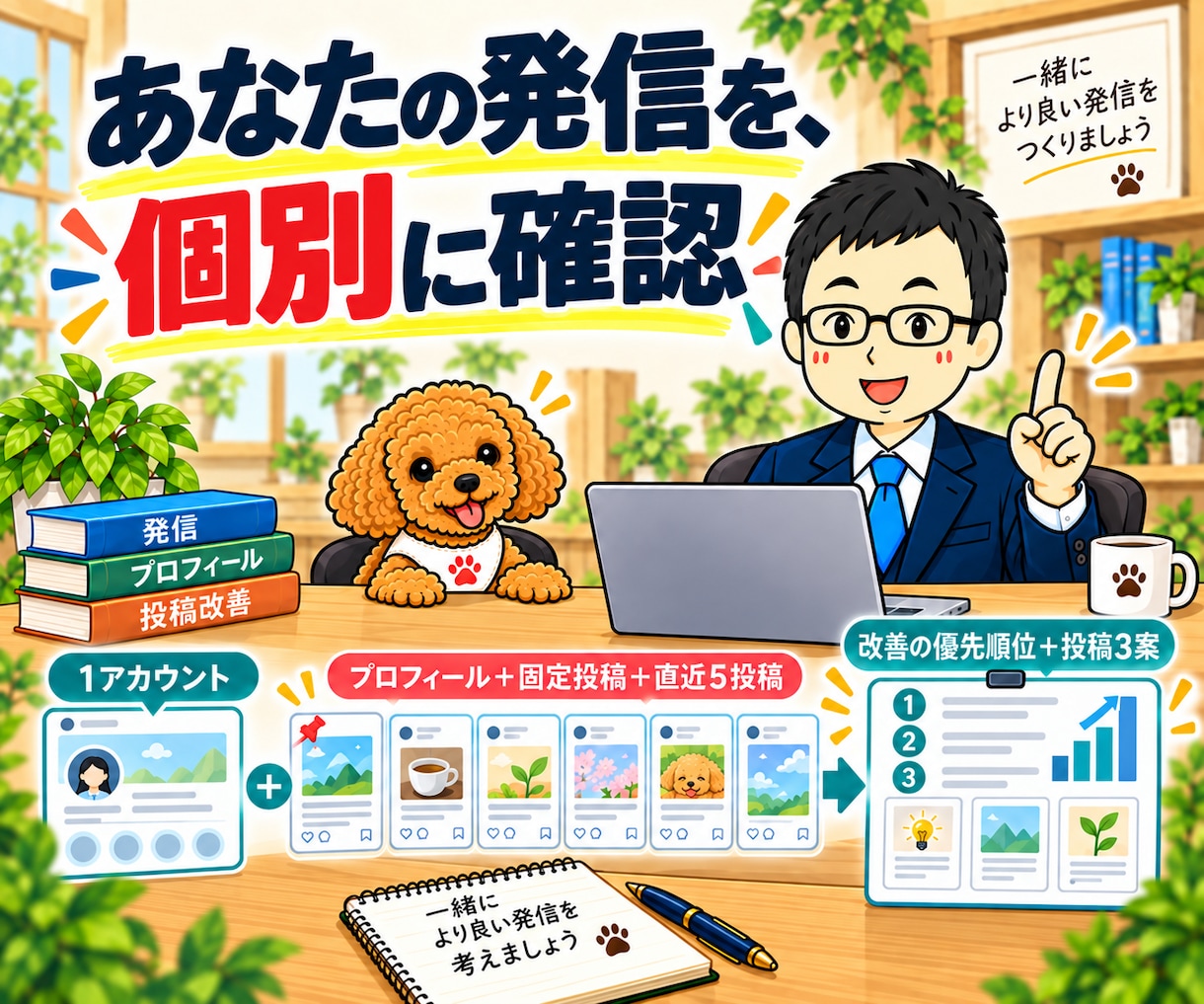 AIでX集客の投稿とプロフィールを改善します Twitter集客ガイド＋1アカウント個別診断 イメージ9