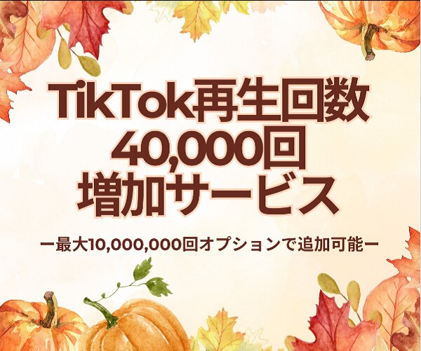 TikTok再生回数増やします TikTokで再生回数UP♪人気クリエイターの道へ★ イメージ1