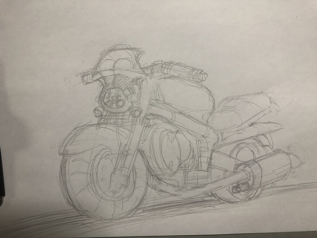 速記イラストの描き方を教えてます 描きたい物の簡潔な形の特徴の押さえ方を教えます イメージ4