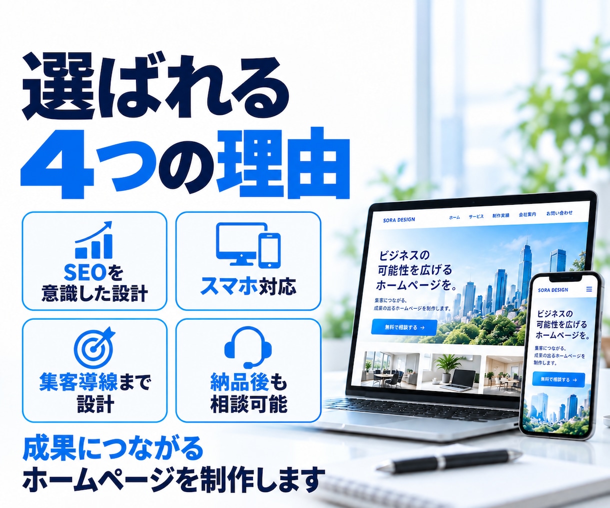 SEOに強い集客できるホームページを制作します Wordpressを使用したSEOに強いHPを制作します イメージ3