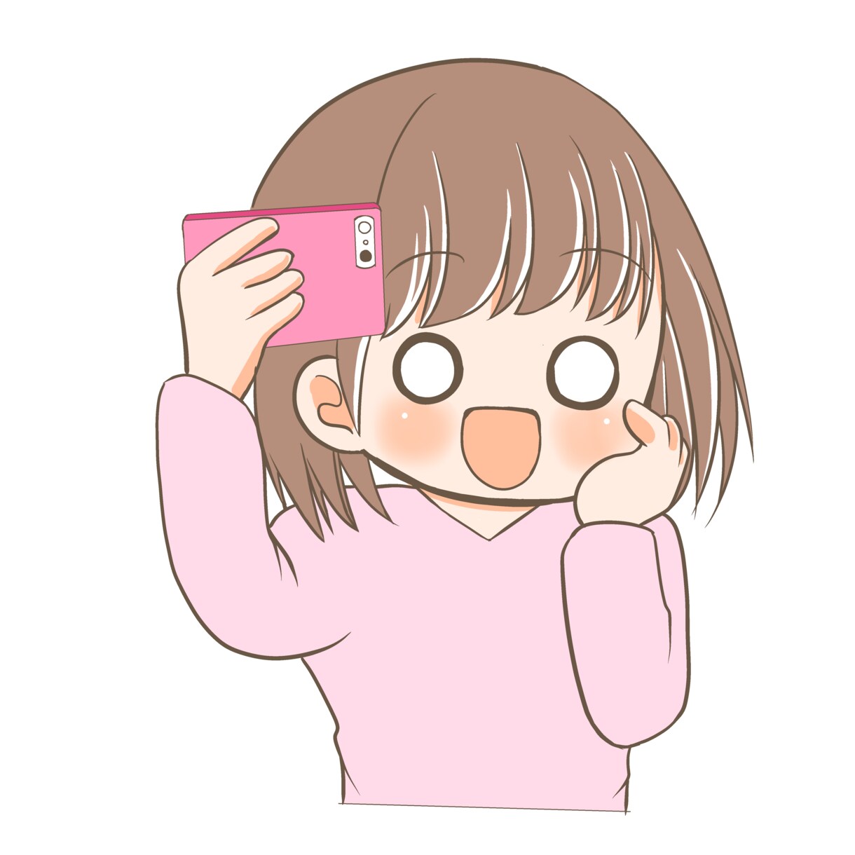 SNS・ブログ用のオリジナルアイコン描きます ふわっと優しい雰囲気のゆるかわイラスト♪ イメージ1