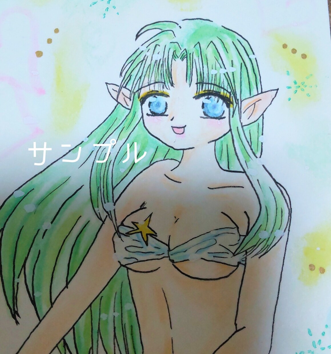 手描きで！オリジナルイラスト描かせて頂きます 貴方の理想のイラストに指定できます！雰囲気からでも描きます！ イメージ3