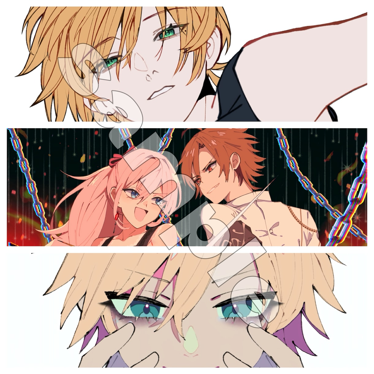 初めてでも安心！SNS向けアニメイラスト制作します やりとりしやすさ重視！気軽にご相談ください！ イメージ1