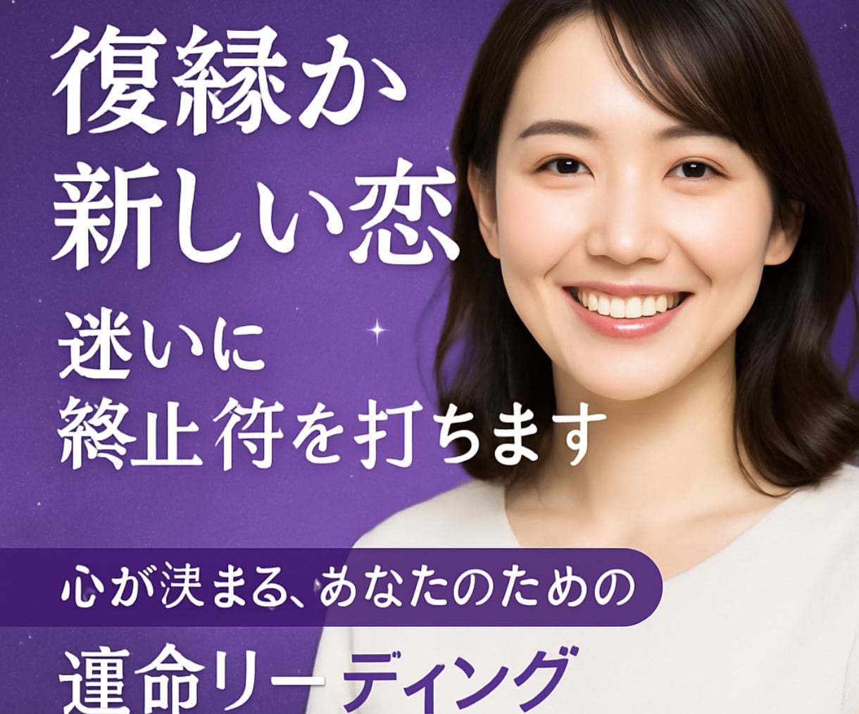 復縁か新しい恋か？二人の縁を暴きます 恋の行き先をズバリ！迷いを断ち切る占い イメージ4