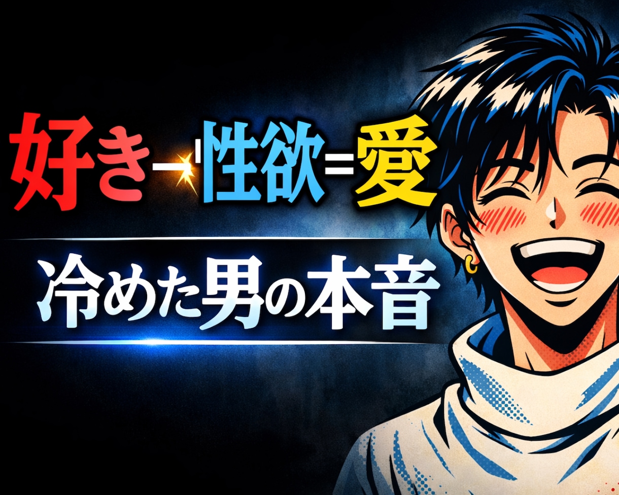 好き−性欲＝愛｜冷めた男の本音と復縁可能性あります 既読無視・レス・距離を感じる…それ“終わり”か“本命”か イメージ1