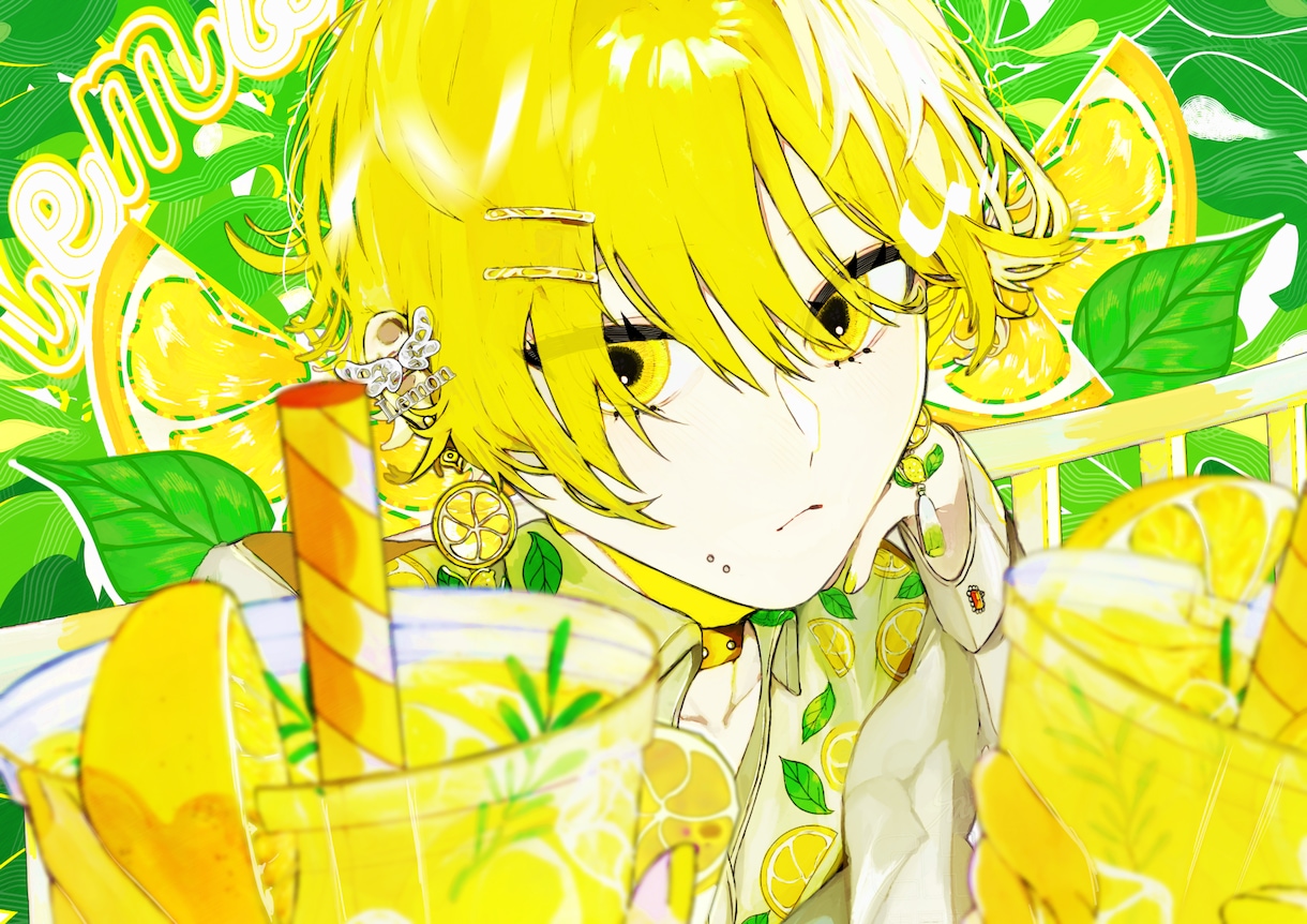 商用利用可能◎カラフルでポップなイラストを描きます 一枚絵、装画、MVサムネ、グッズ、アイコン、趣味用など。 イメージ1