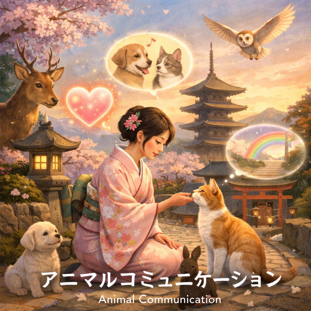 大切なご家族のお声をお届けいたします。ます 京都アニマルコミュニケーションの古都と申します イメージ1
