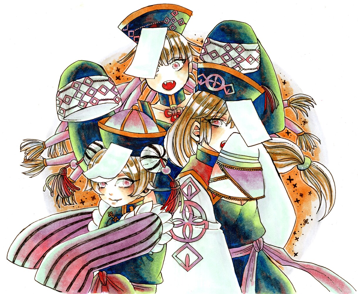 可愛くて素敵な温かみのあるイラスト描きます 民族衣装や植物や雑貨のイラストが得意です！ イメージ9