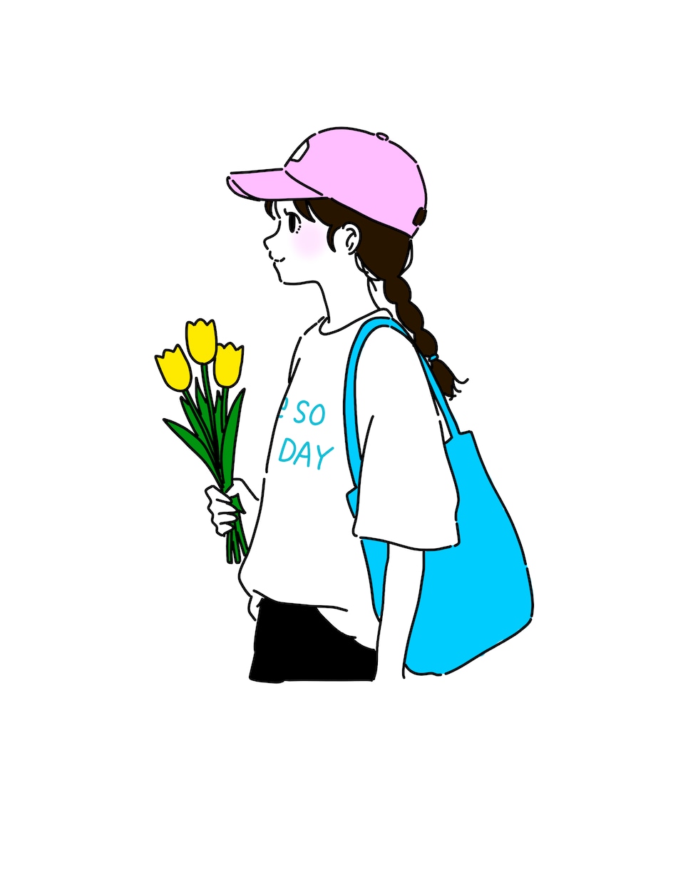 商業利用OK！| シンプルイラスト描きます 商用利用OK｜SNSや広告に映える１枚絵 イメージ5