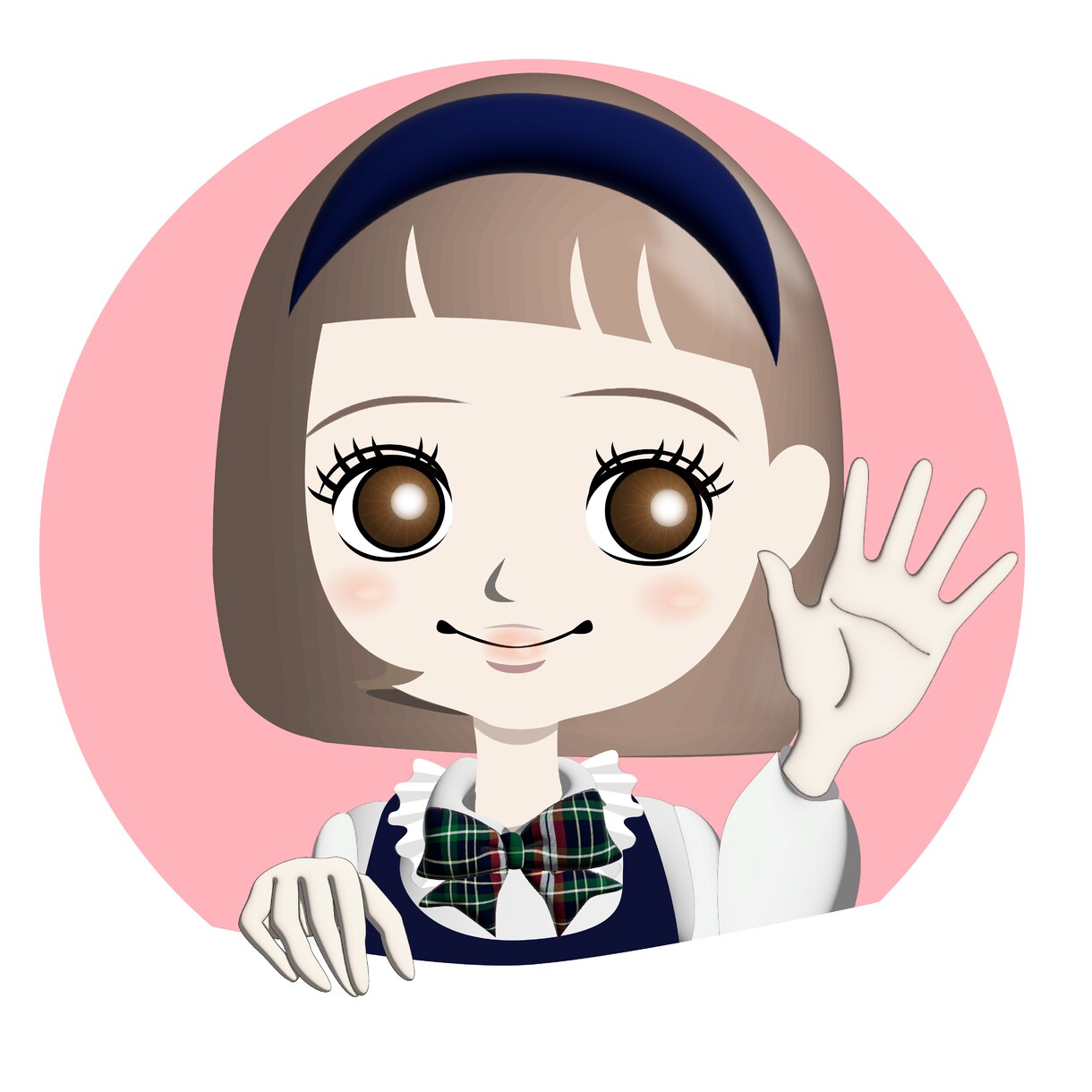 かわいいキャラクターでファンづくりをサポートします SNSやブログで使えるアイコンセット イメージ9