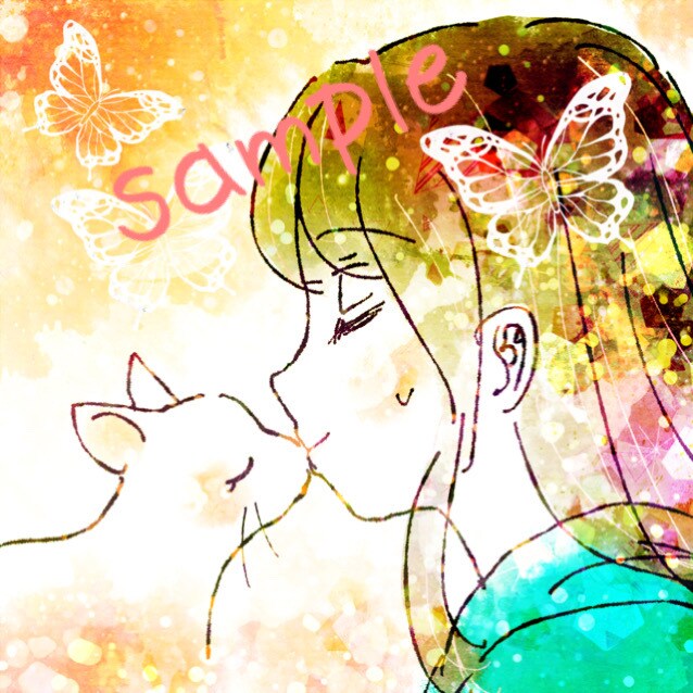 SNS用アイコン作成致します キラキラ、ふわふわの絵柄で可愛く！ イメージ10