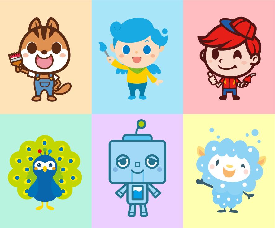 かわいいポップなオリジナルキャラクター作成します 商用利用OK！プロのイラストレーターがデザインします！ イメージ6