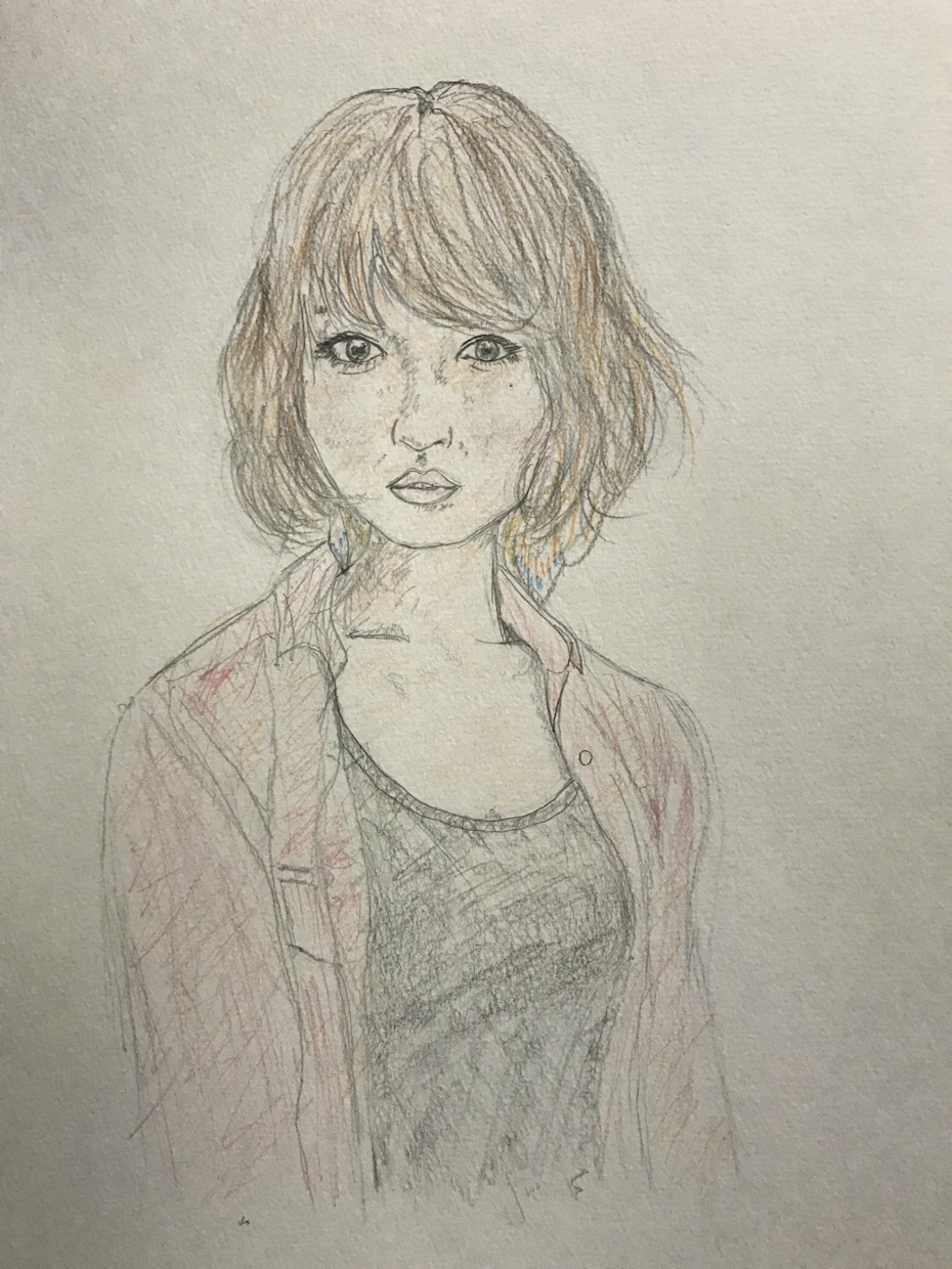 あなたの似顔絵を描きます あなたの似顔絵を鉛筆画・色鉛筆画で描きます。 イメージ7
