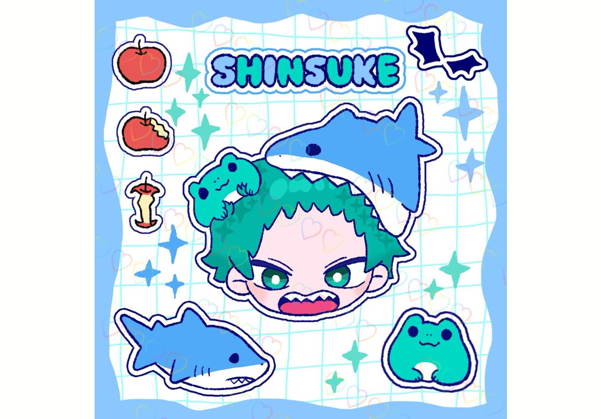 かわいいデフォルメキャラをかきます キャラクターをかわいくイラスト化！アイコン、配信などに イメージ3