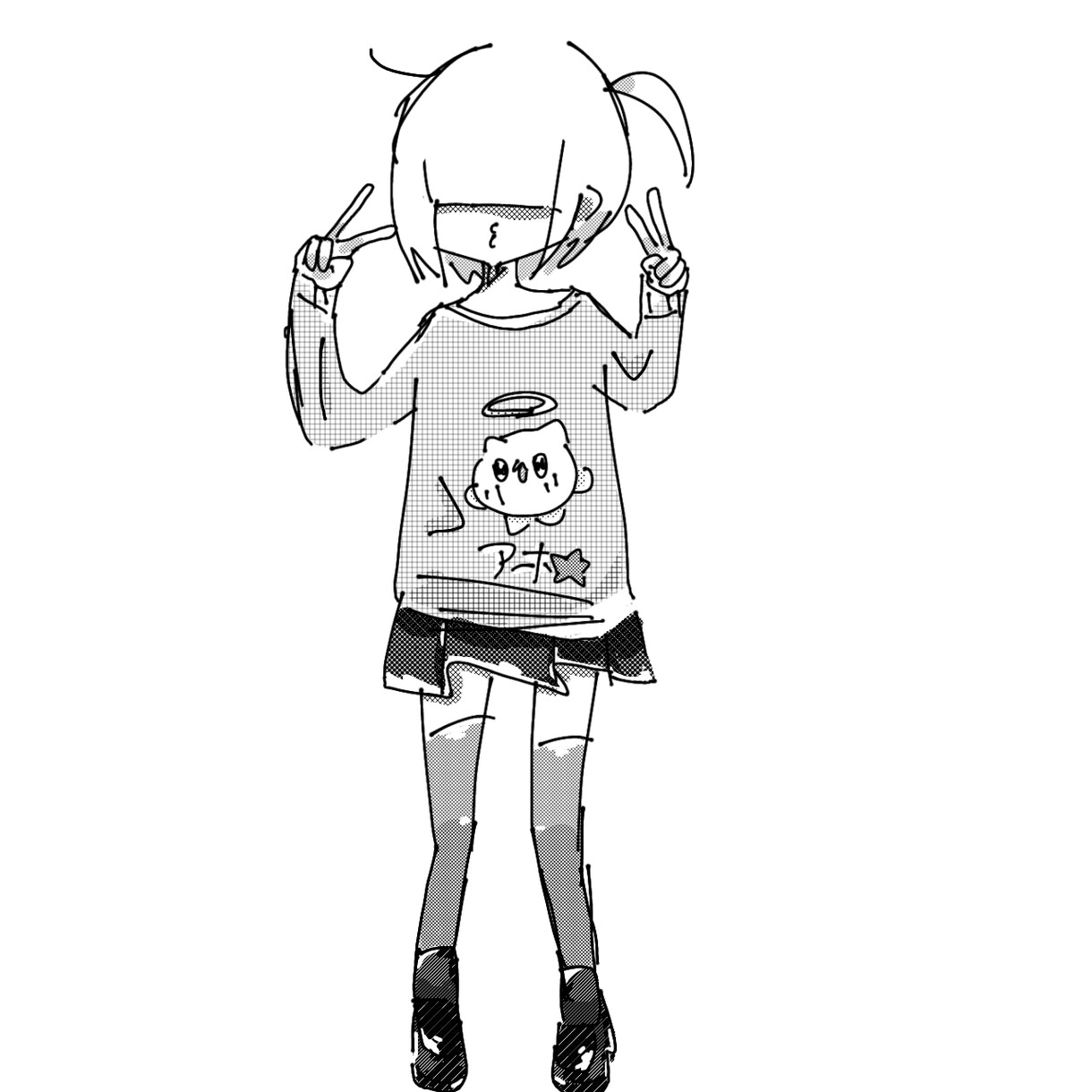 商法利用可能○雑絵描きます イラストが書かれている服を作りたい人におすすめです イメージ1