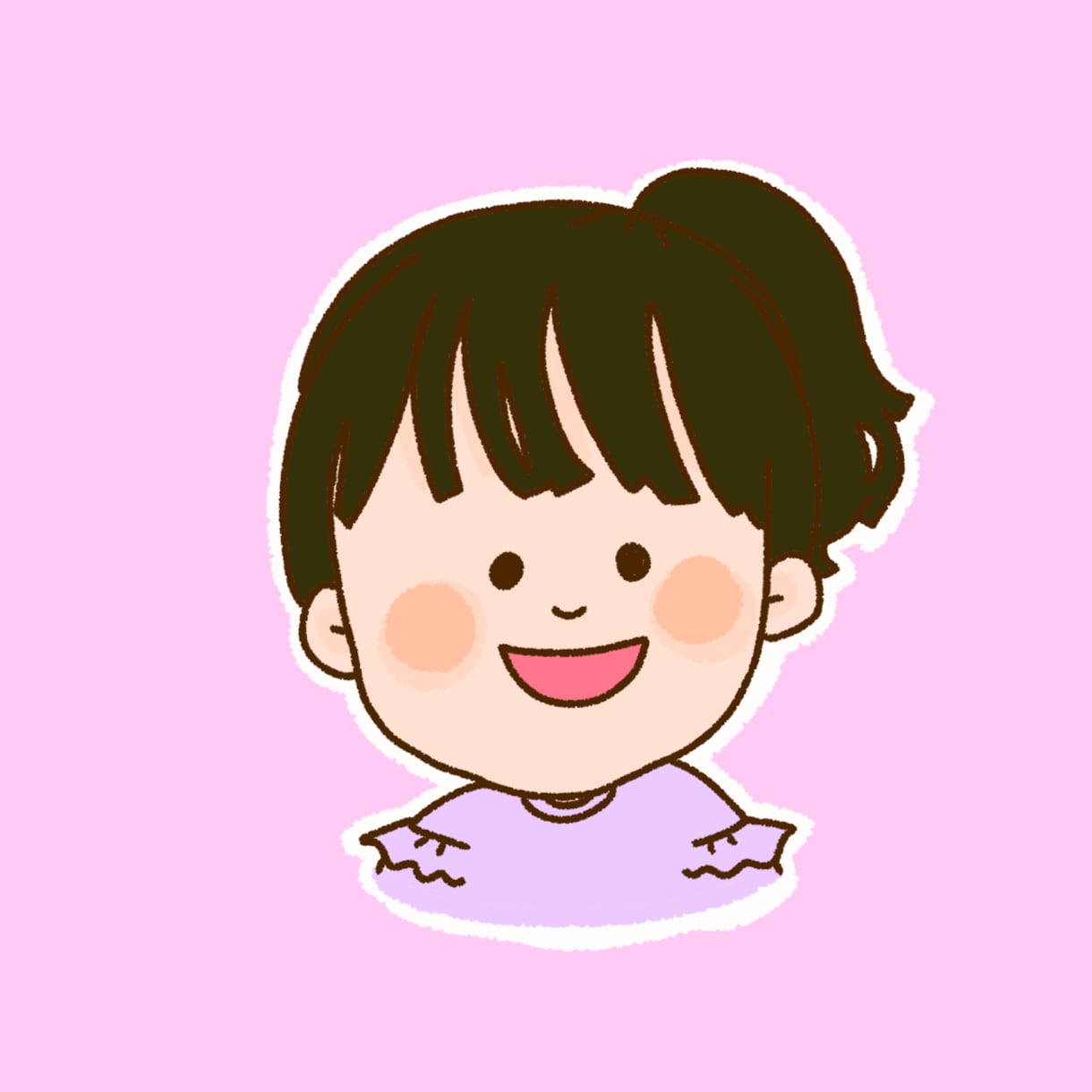 シンプルでゆるい似顔絵アイコン作成します 大人も子供も◎プレゼントや寄書き、SNSや名刺・ブログ等に◎ イメージ9