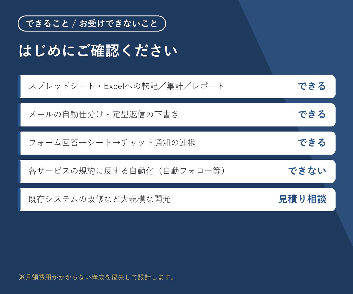 ExcelやGASでスプレッドシートを自動化します スプレッドシート/Gmail/API連携/定期実行/転記集計 イメージ5