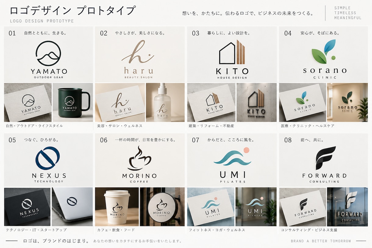 商品・ブランドのためのロゴデザインを制作します メーカー経験のあるデザイナーが制作 イメージ1