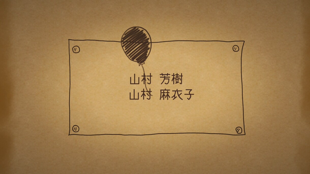プロが超可愛いエンドロールムービーを制作します イラストアニメーション使用☆見てて飽きない演出盛りだくさん イメージ7