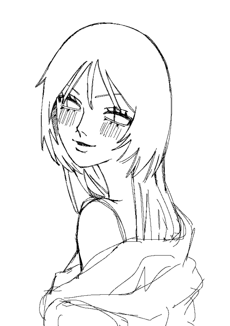 目をひいちゃう可愛い女の子のイラスト描きます SNSアイコンに使えるイラスト描きます イメージ2