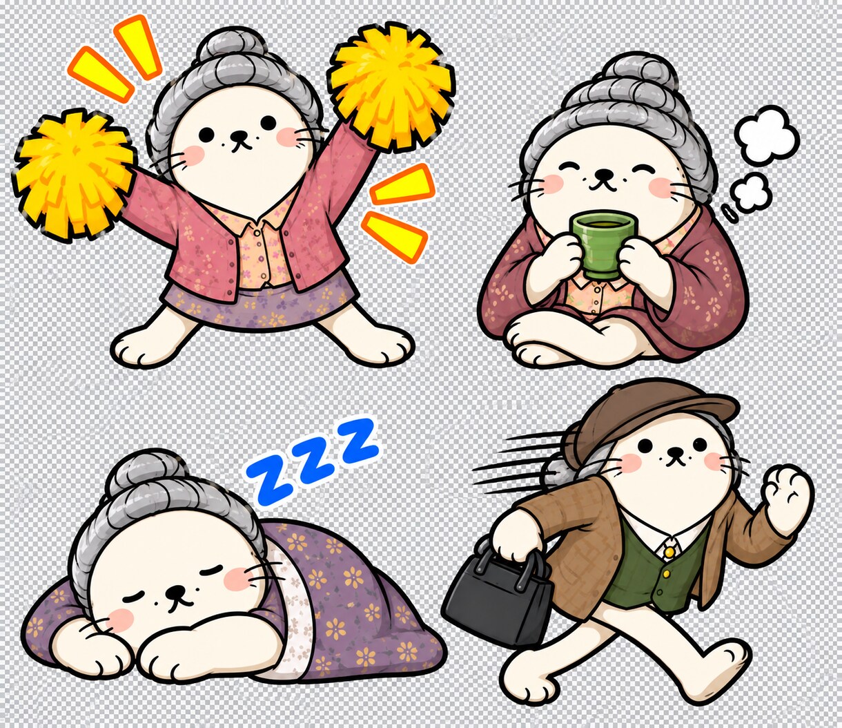 生成AIでオリジナル画像キャラクターを制作します ふわっとしたイメージから、あなただけのキャラクターを。 イメージ9