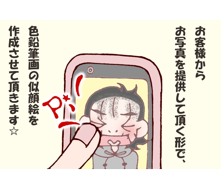 原画もプレゼント♡個性的な色鉛筆の似顔絵かきます リアル過ぎない似顔絵でカジュアルに気持ち伝えてみませんか？ イメージ2