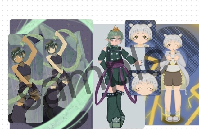 立ち絵、描きます キャラクターに命を宿しましょう。 イメージ2