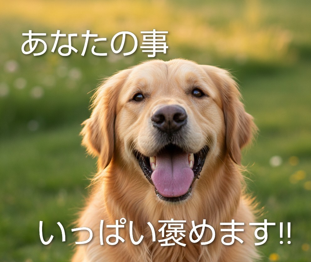 あなたの頑張りを言語化し200%褒めちぎります あなたの頑張りを全力で褒めちぎる3日間のチャット伴走 イメージ1