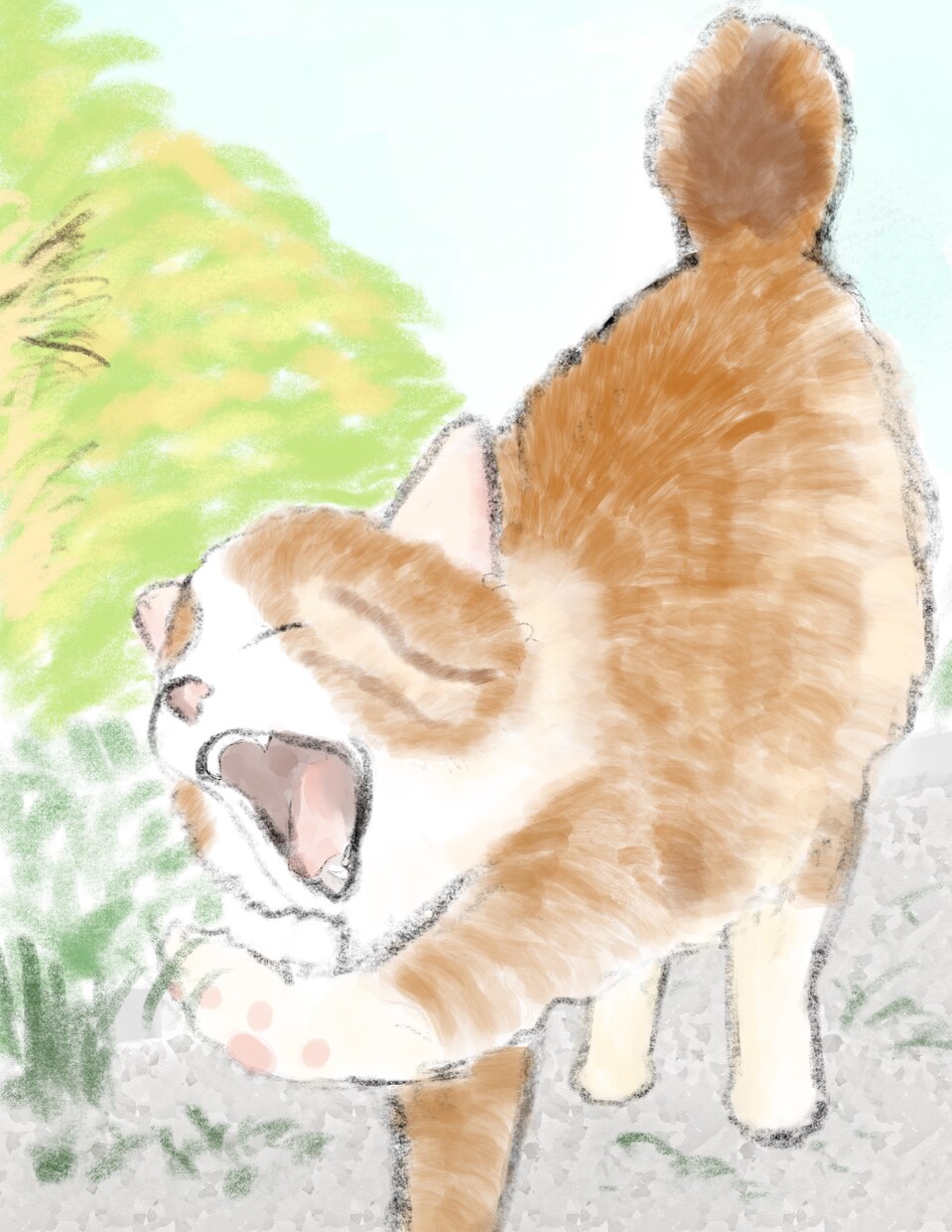 愛犬、愛猫、小動物まで可愛く描きます まるでそこにいるみたいに温かく、可愛い家族のイラストを！ イメージ5