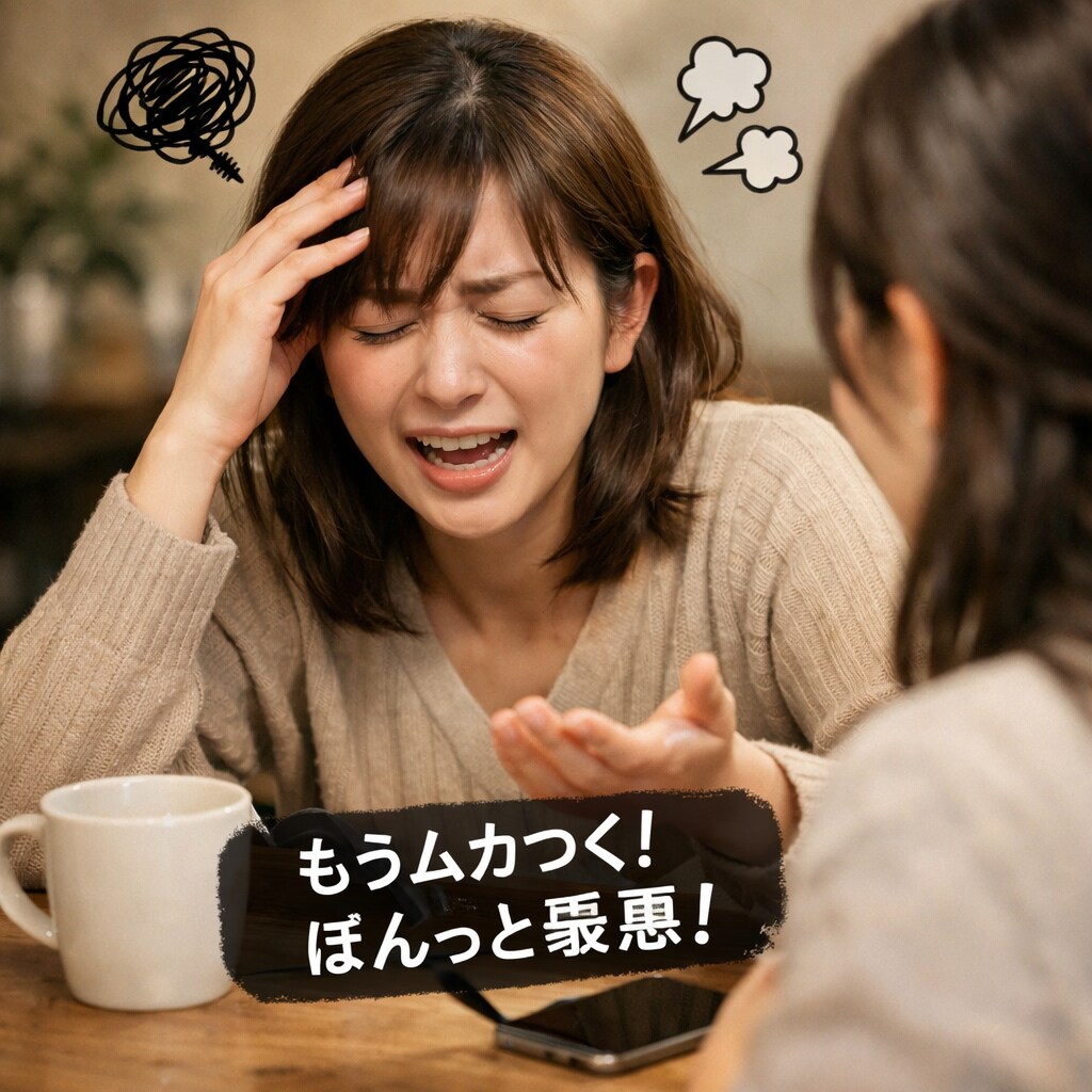 溜まった愚痴全て聞きます 愚痴は吐いた方が良い！溜まった愚痴全部聞きます！ イメージ1