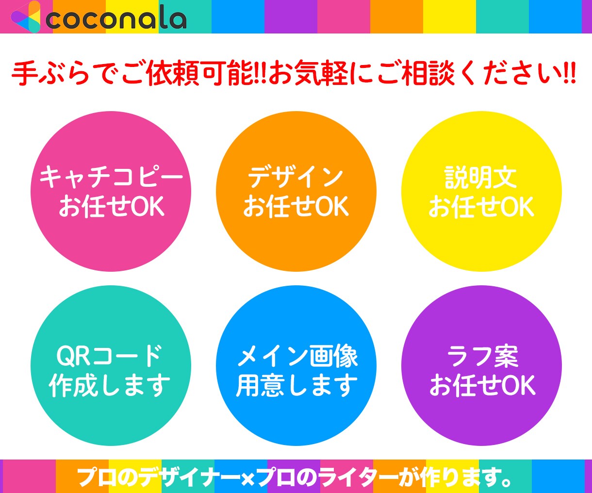 9月末までの特別価格!プロがバナーを作成いたします 手掛けたデザインは1000以上!格安で満足のいく作品!! イメージ3