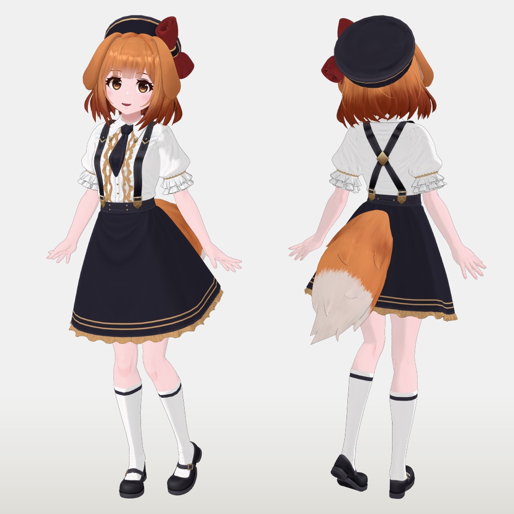 VRChat向けオリジナル3Dモデルを制作します フルスクラッチのオリジナル3Dアバターを低価格で提供 イメージ6